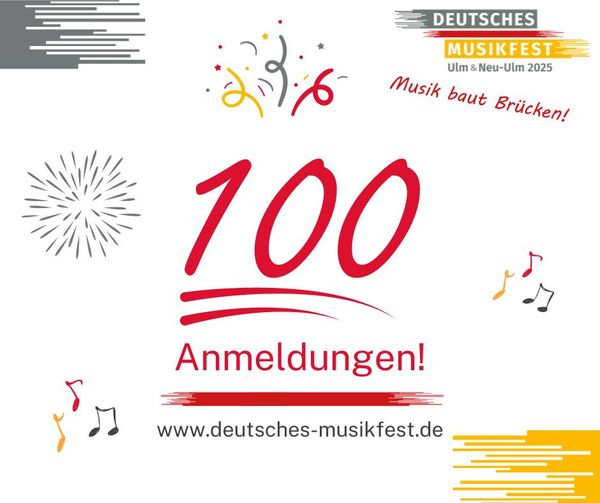 Deutsches Musikfest 2025 29.05. 01.06.2025 Ulm & NeuUlm